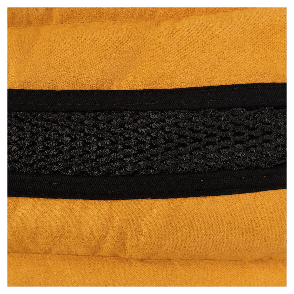 NEW Suede Saddle Pad- Spruce Yellow