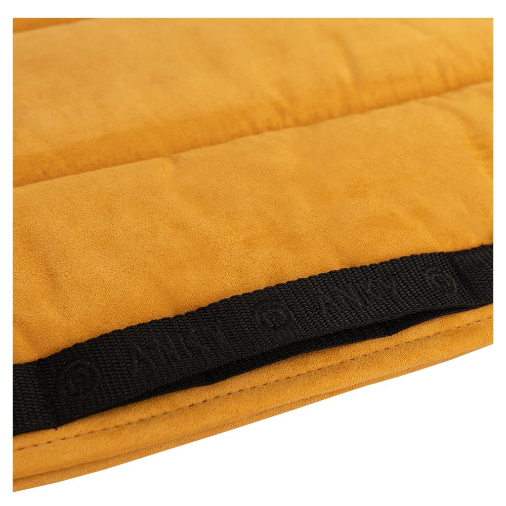 NEW Suede Saddle Pad- Spruce Yellow