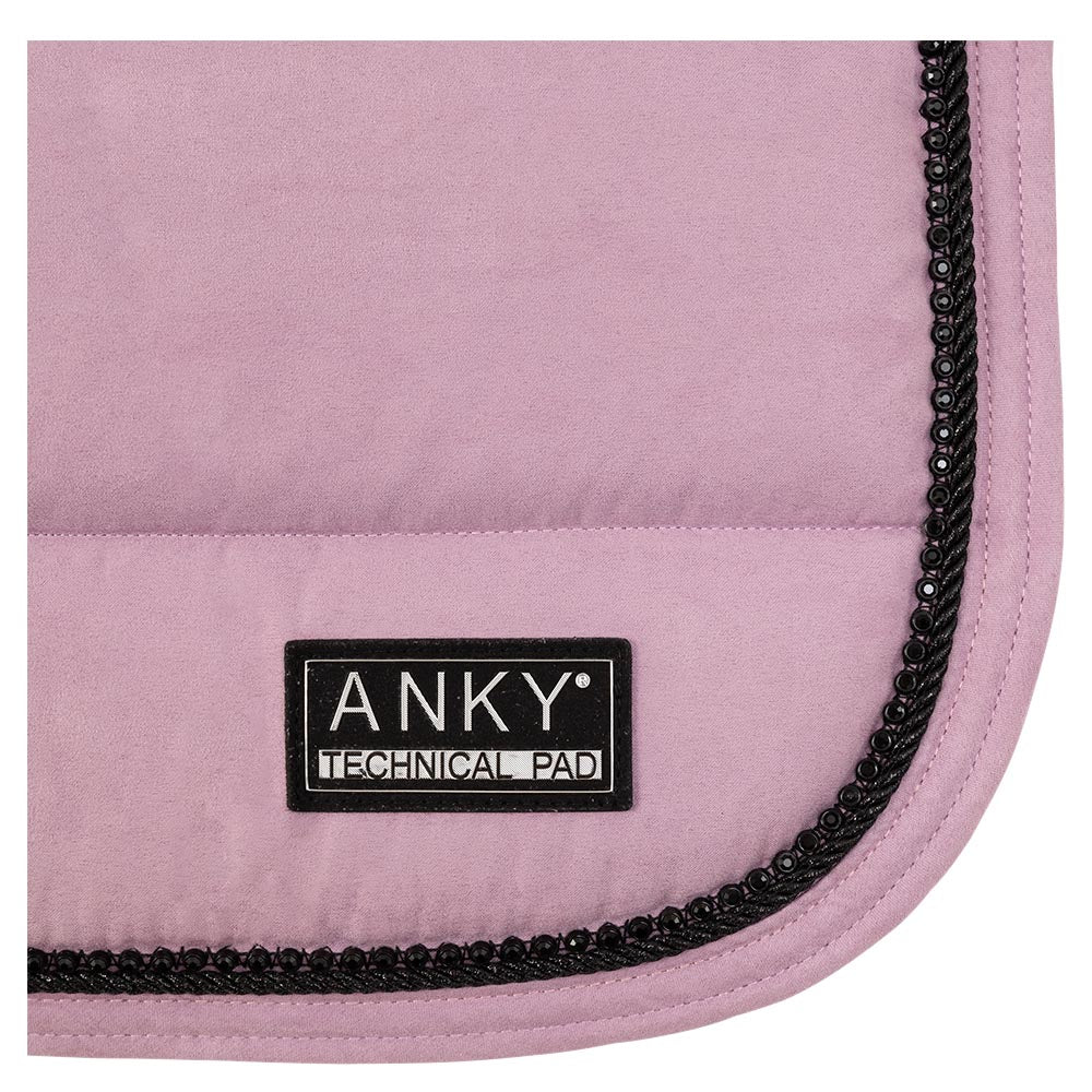 NEW Suede Saddle Pad- Lavender