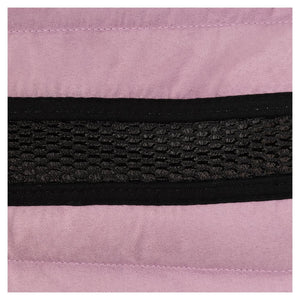 NEW Suede Saddle Pad- Lavender