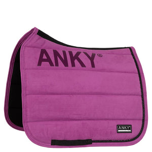 NEW Suede Saddle Pad- Purple