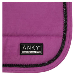 NEW Suede Saddle Pad- Purple