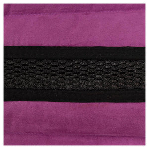 NEW Suede Saddle Pad- Purple