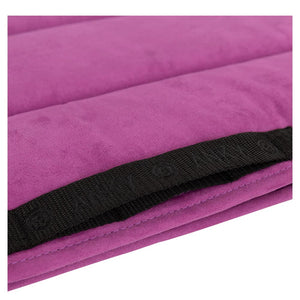 NEW Suede Saddle Pad- Purple