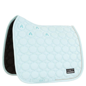 NEW Suede Saddle Pad- Canal Blue