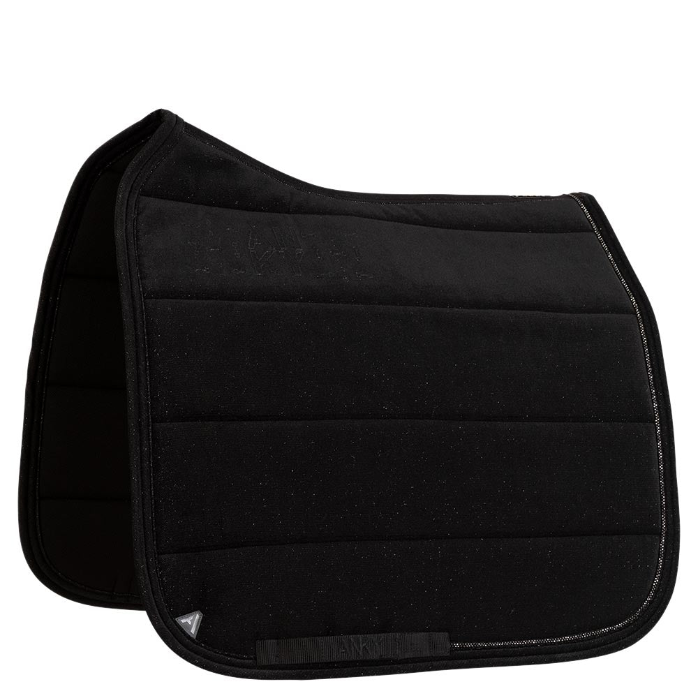 NEW Velvet Saddle Pad- Black