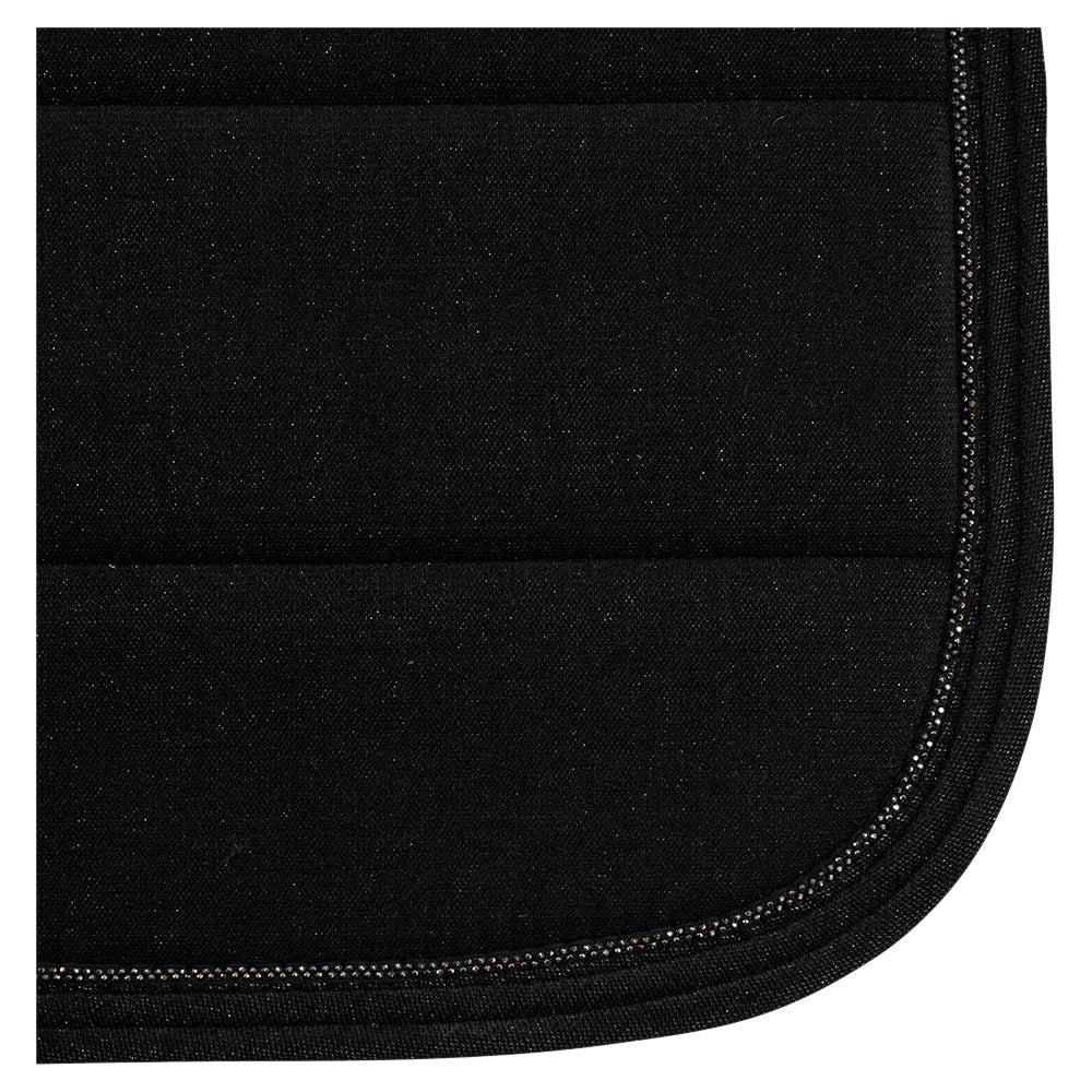 NEW Velvet Saddle Pad- Black