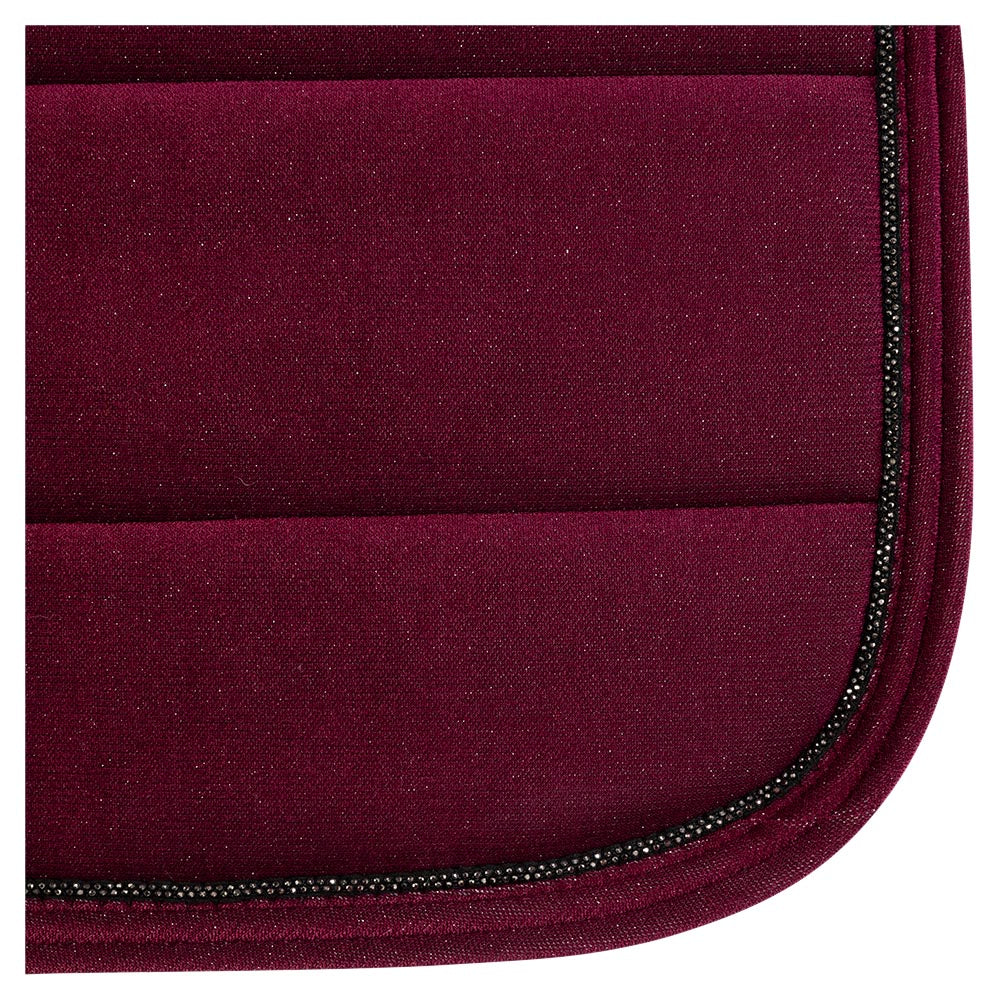 NEW Velvet Saddle Pad- Windsor Wine