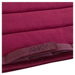 NEW Velvet Saddle Pad- Windsor Wine