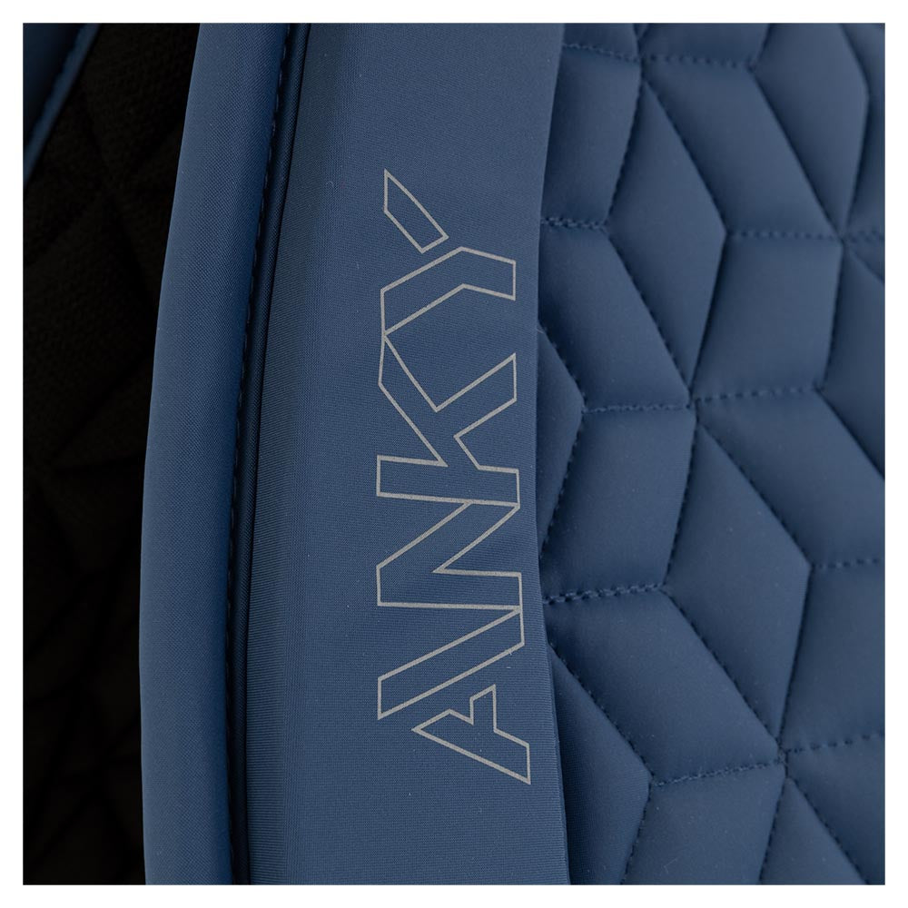 NEW Nylon Saddle Pad- Insignia Blue
