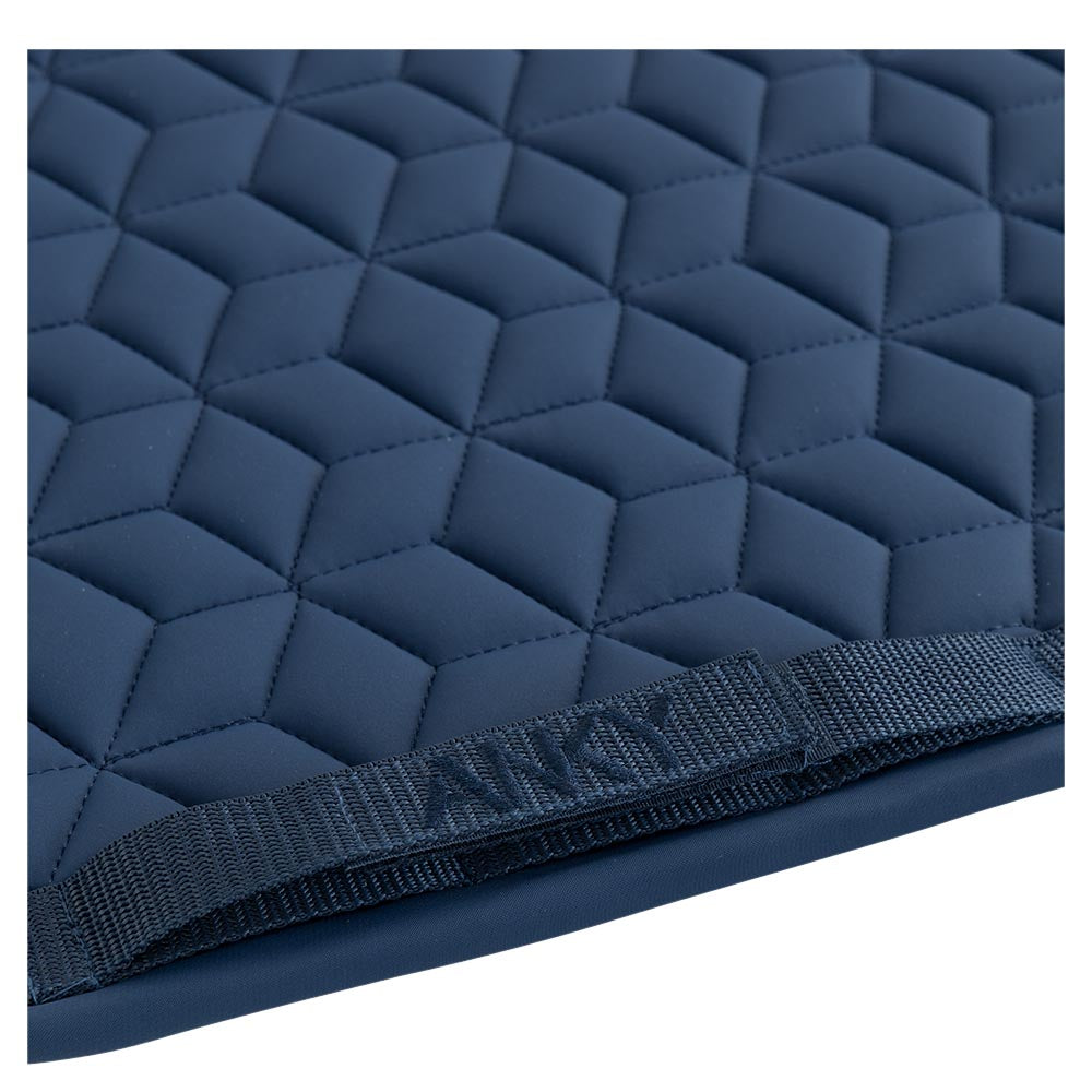 NEW Nylon Saddle Pad- Insignia Blue