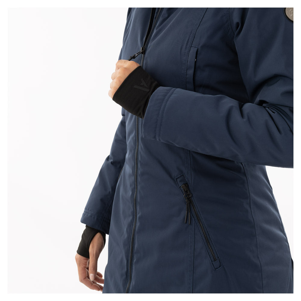 NEW Long Coat- Navy