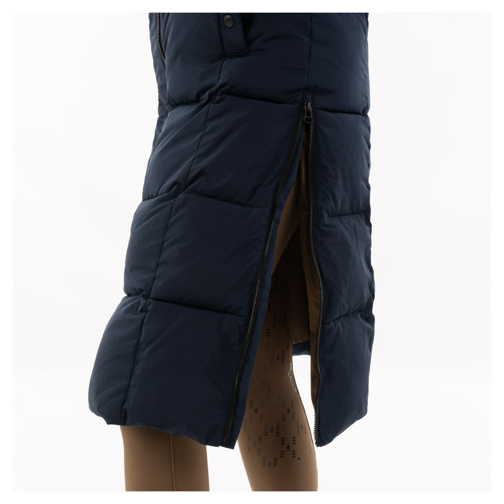 NEW Long Puffer Coat- Navy