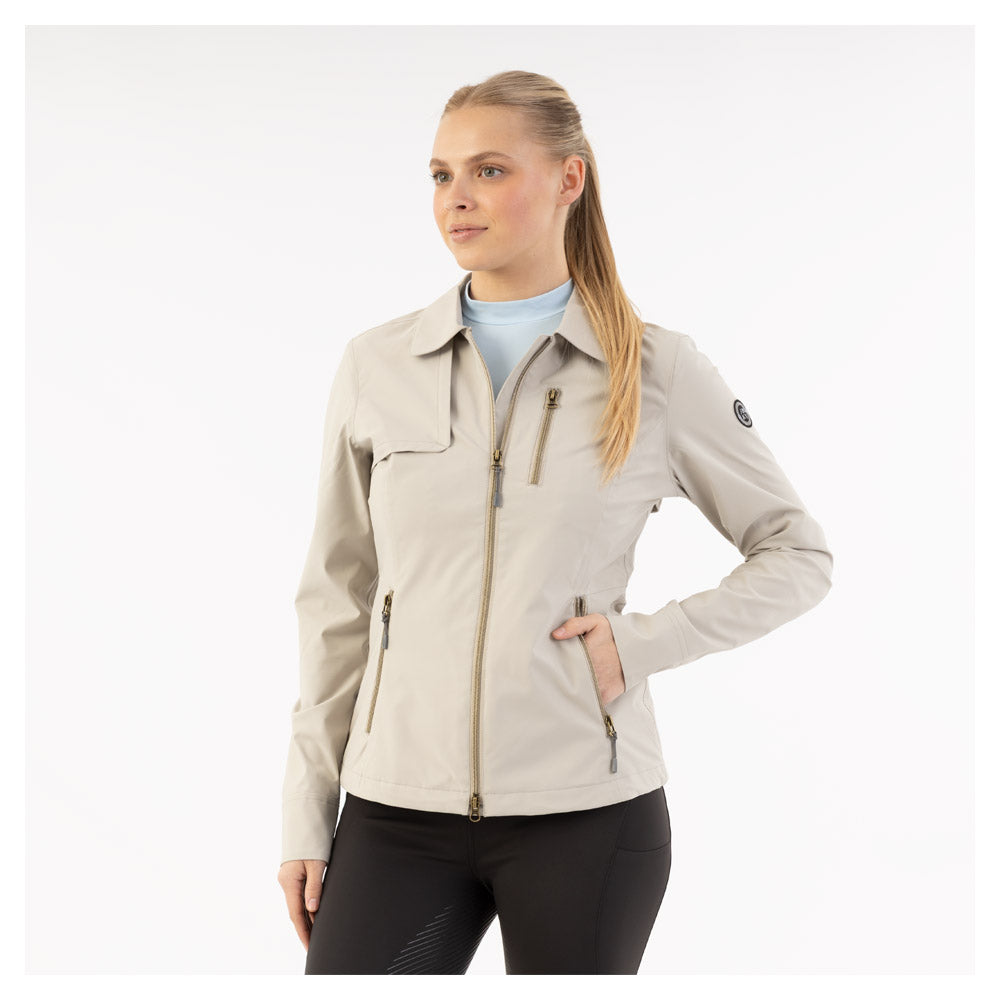 Short Trench Coat- Island Fossil (Outlet)