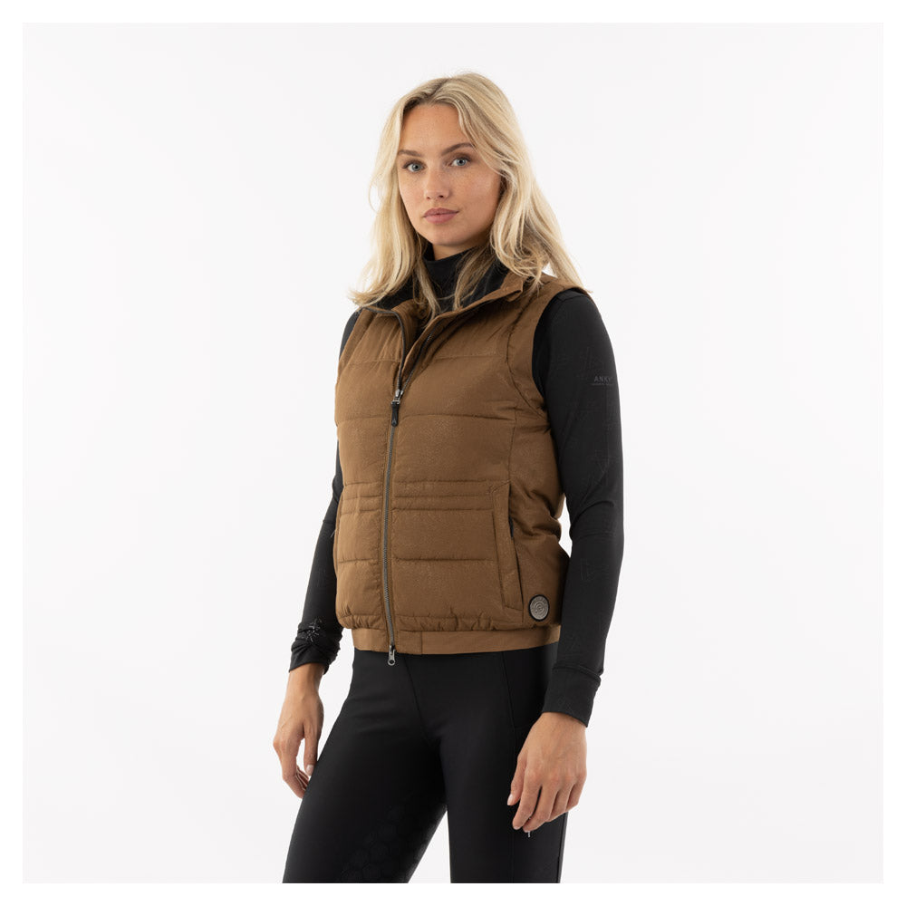 Padded Vest- Bronze
