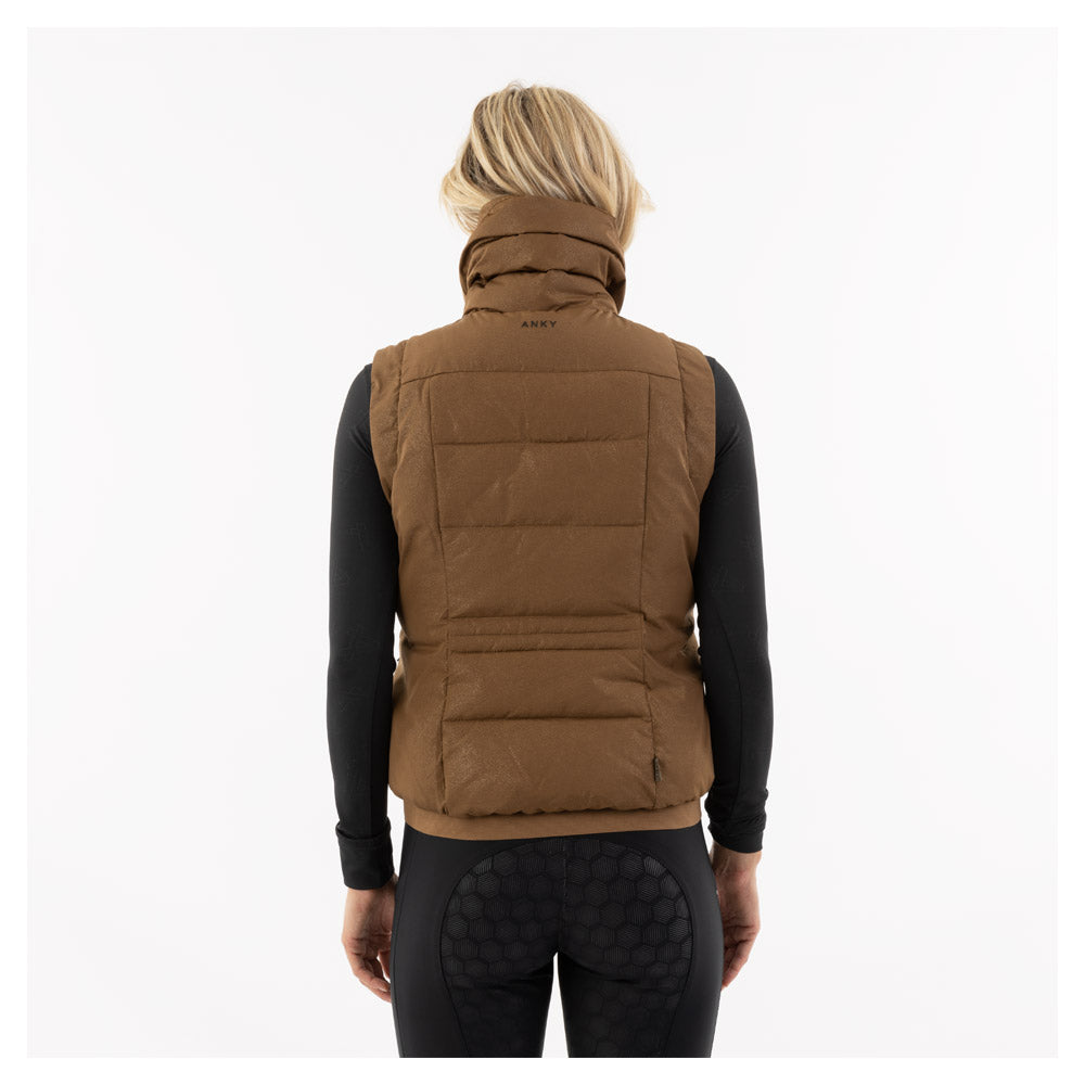 Padded Vest- Bronze