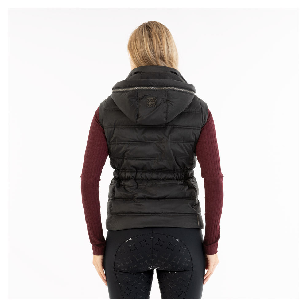 Padded Waistcoat- Black (Outlet)