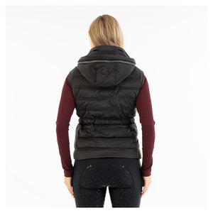 Padded Waistcoat- Black (Outlet)