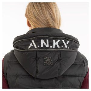 Padded Waistcoat- Black (Outlet)