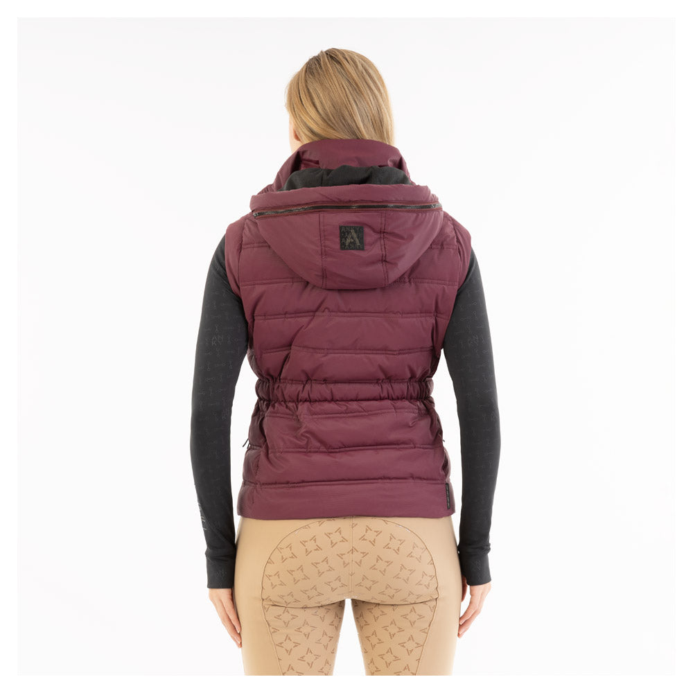 Padded Waistcoat- Windsor Wine (Outlet)