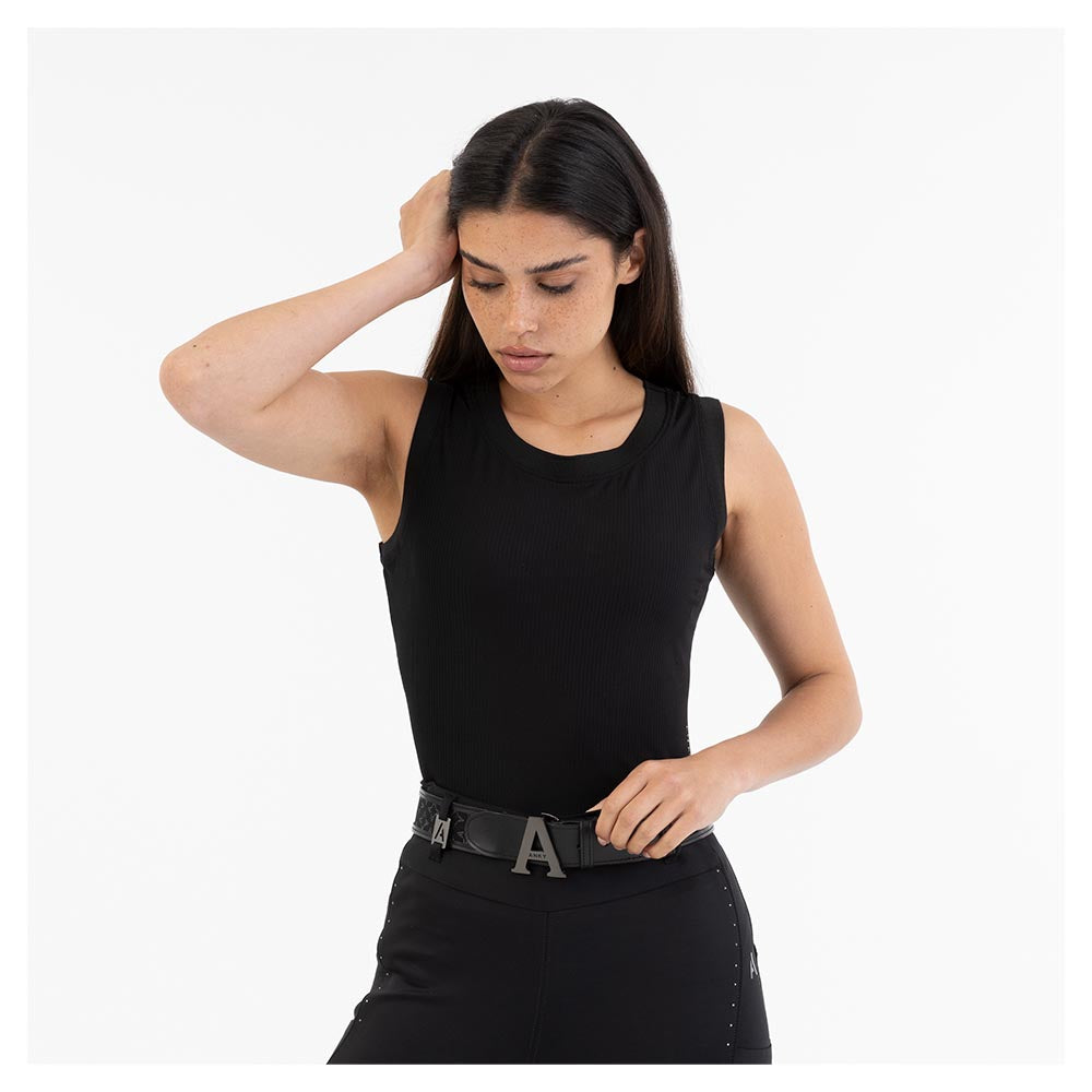 Sleeveless Top- Black (Outlet)
