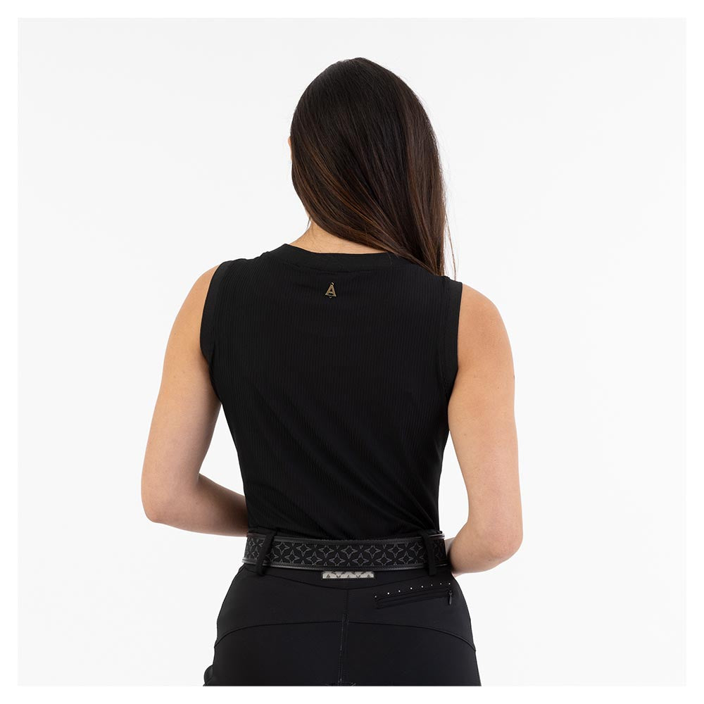 Sleeveless Top- Black (Outlet)
