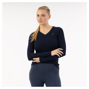 Knit Pullover- Navy (Outlet)