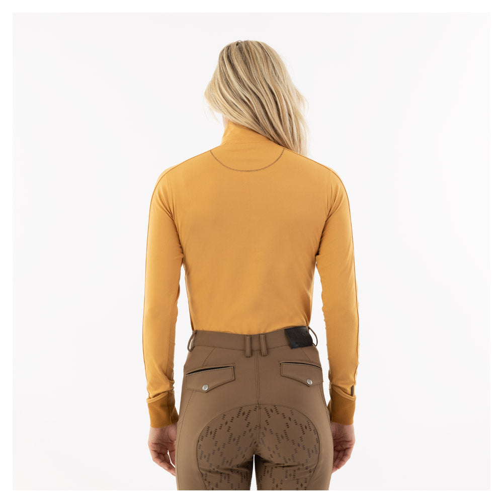 Longsleeve Polo- Spruce Yellow (Outlet)