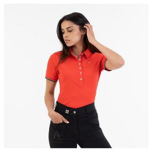 NEW Essential Polo- Coral Paradise