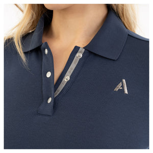 NEW Longsleeve Polo- Insignia Blue