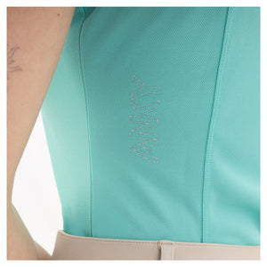 Sleeveless Polo- Black (Outlet)