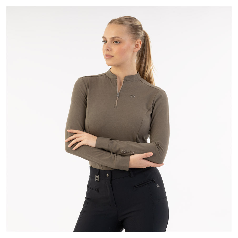 Zip Up Flex Longsleeve- Bungee Cord (Outlet)
