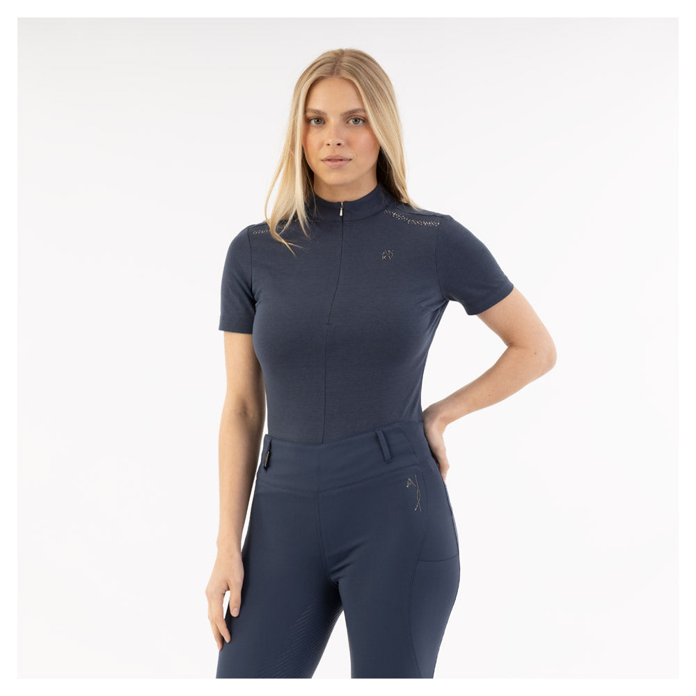 Flex Shirt Short Sleeve- Navy (Outlet)