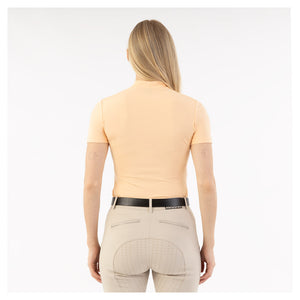 Mockneck Tee- Peach Fuzz (Outlet)