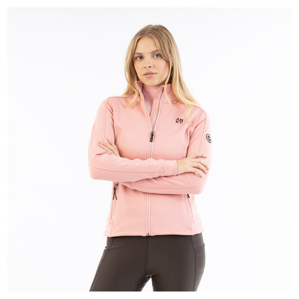 Techno Fabric Zip Up- Bridal Rose (Outlet)