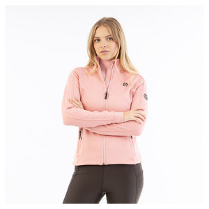 Techno Fabric Zip Up- Bridal Rose (Outlet)