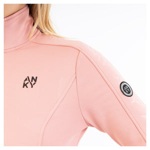 Techno Fabric Zip Up- Bridal Rose (Outlet)