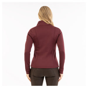 Techno Fabric Zip Up- Windsor Wine (Outlet)
