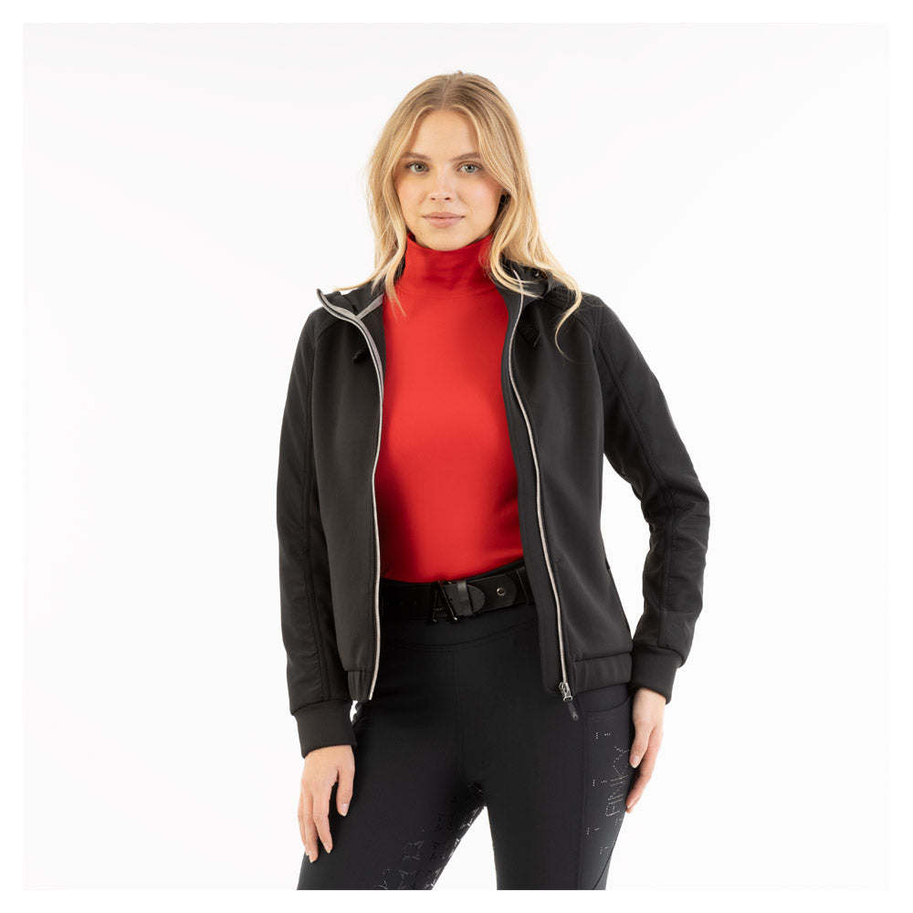 Full Zipped Hoodie- Black (Outlet)
