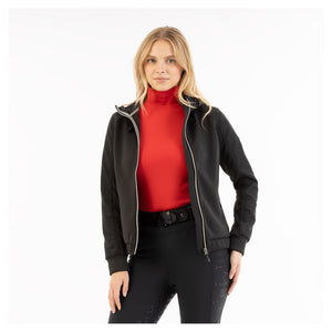 Full Zipped Hoodie- Black (Outlet)