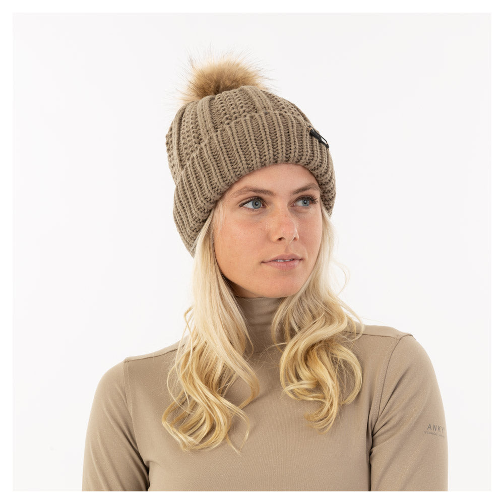 Beanie- Greige