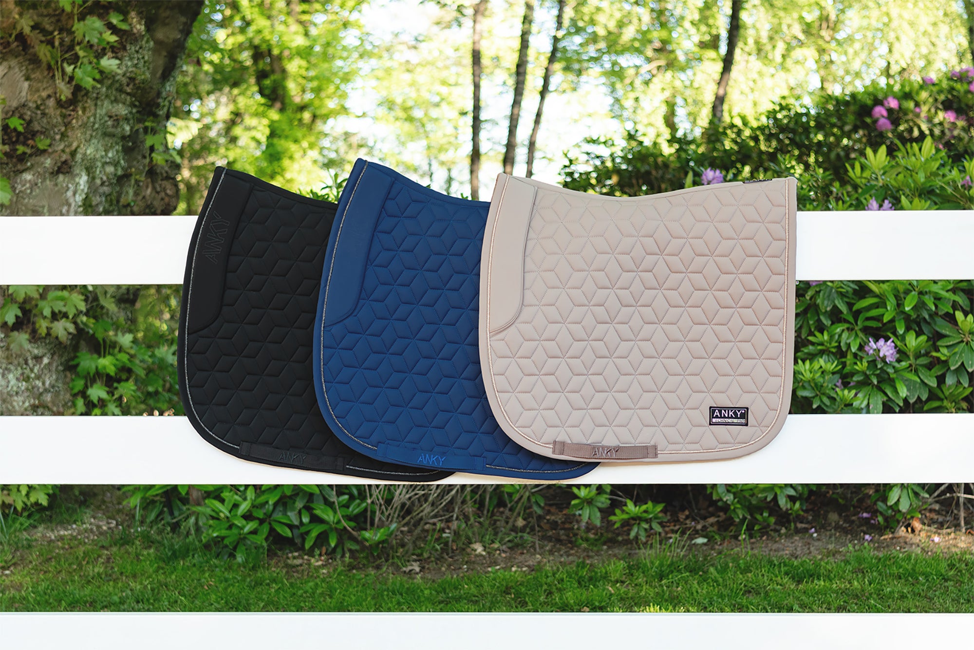 NEW Nylon Saddle Pad- Black