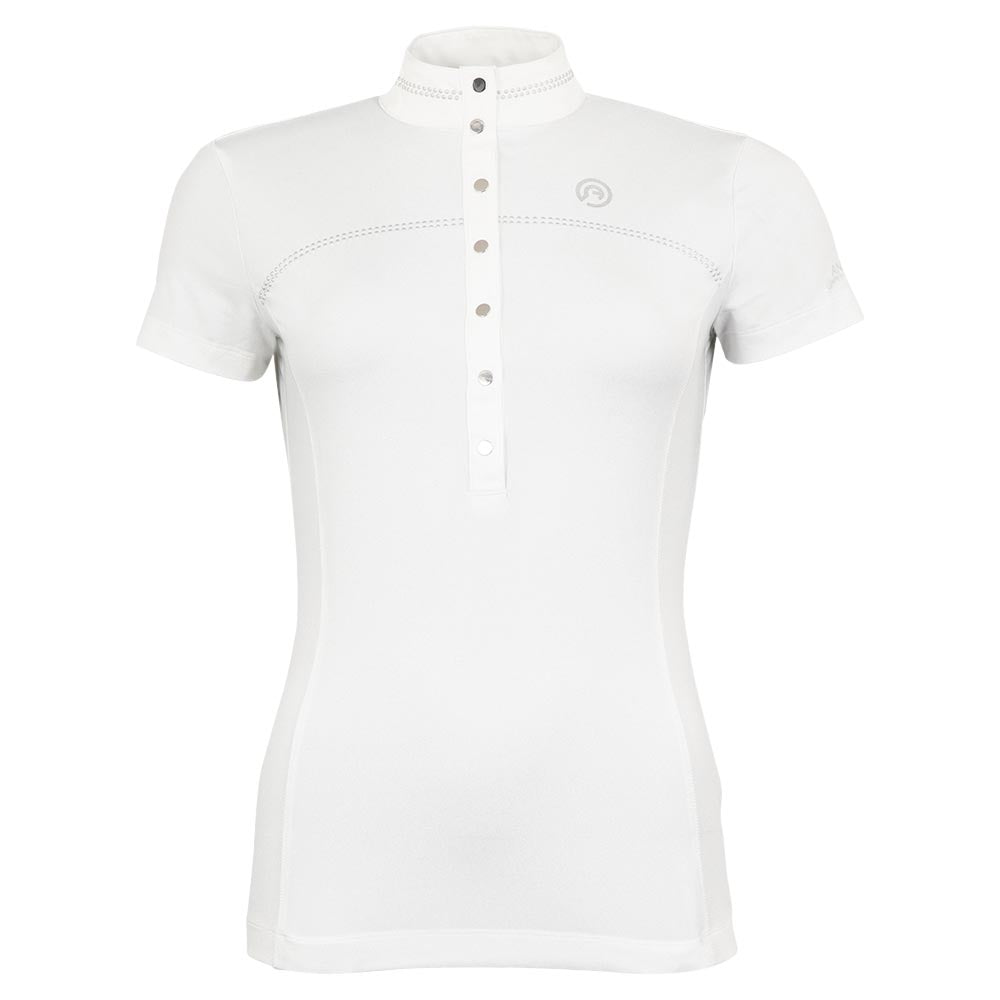 Glitter Competition Shirt- White