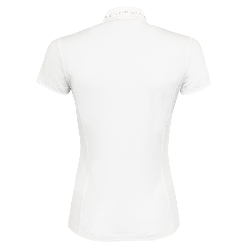 Glitter Competition Shirt- White
