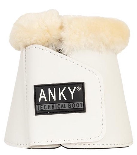 Sheepskin Bell Boots- White