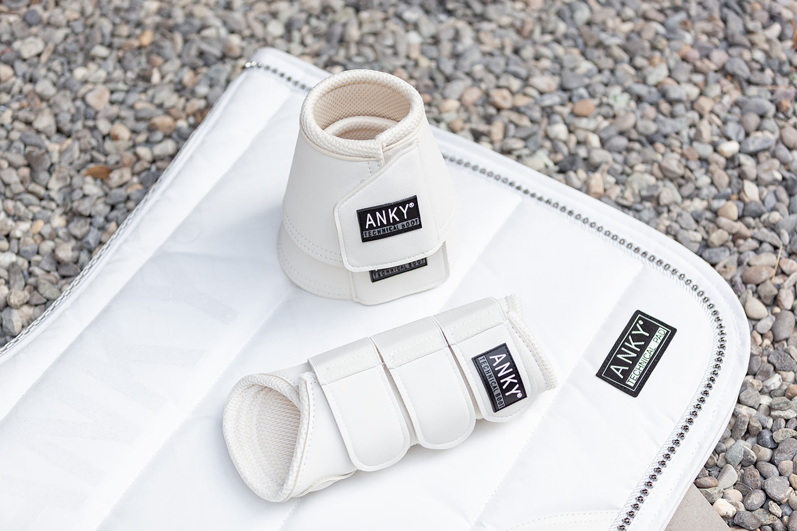 Bright White Bell Boots